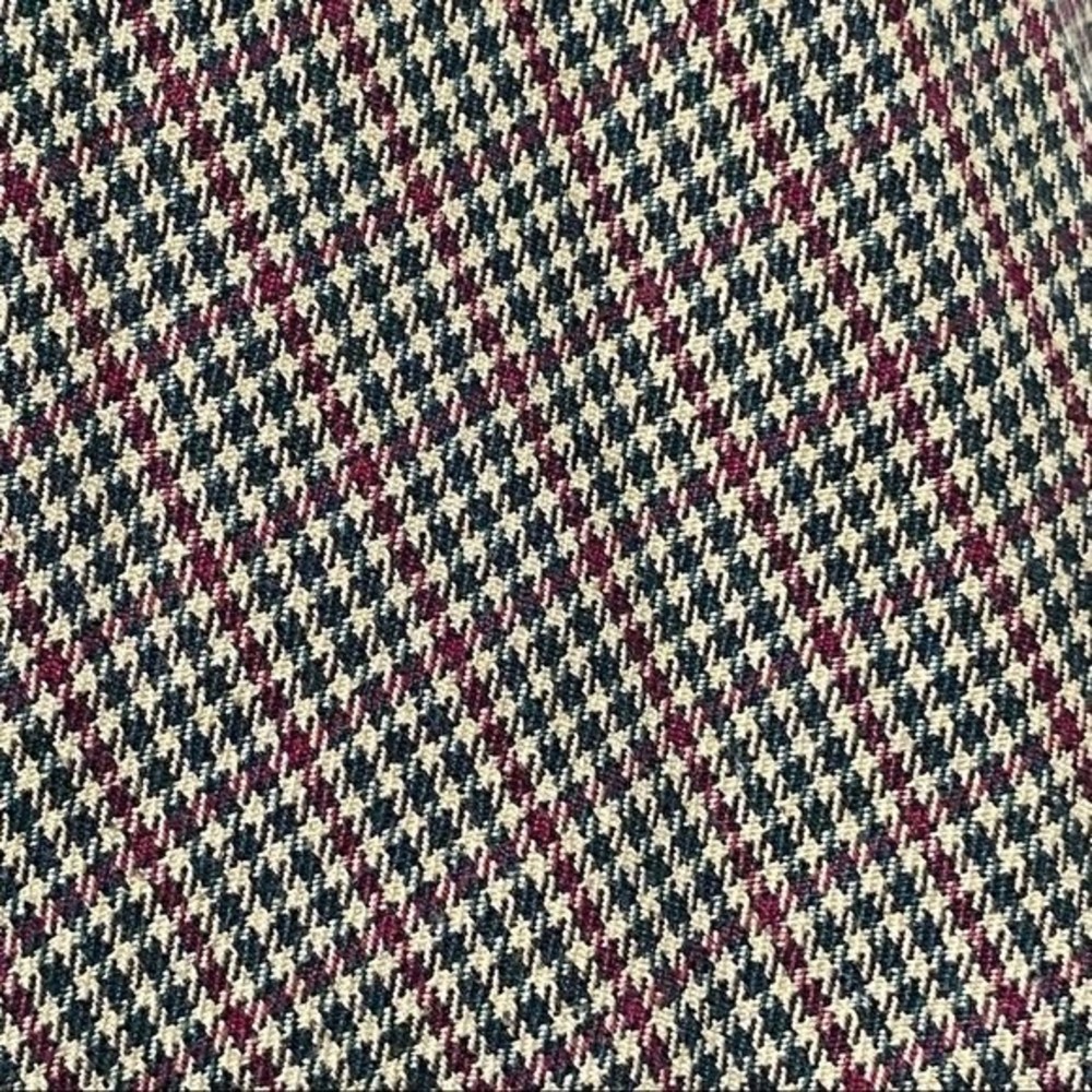 BonWorth Small Houndstooth Checked Bomber Jacket size XL- Petite - Picture 9 of 11